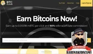 BTC Clicks Scam BTC Clicks Scam