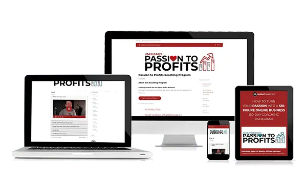 Passion to Profits Course e-Cover Passion to Profits Course e-Cover